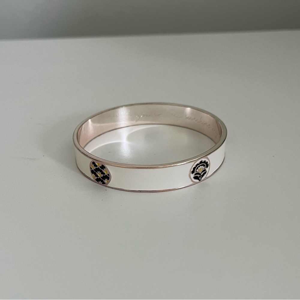 Vera Bradley Silver Bracelet with Black Accents